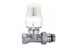 Caleffi 221S Termostatický radiátorový ventil priamy DN20 - 3/4" PN10 s hlavicou 403